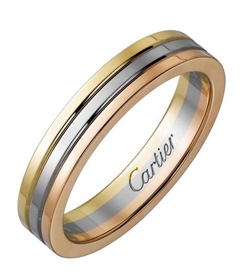 wedding band ring cartier|cartier wedding band price list.